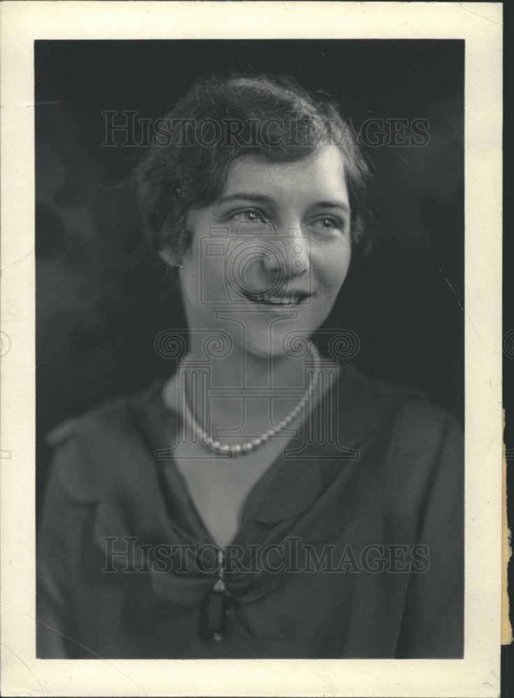 1929 Press Photo Fashion model - Historic Images