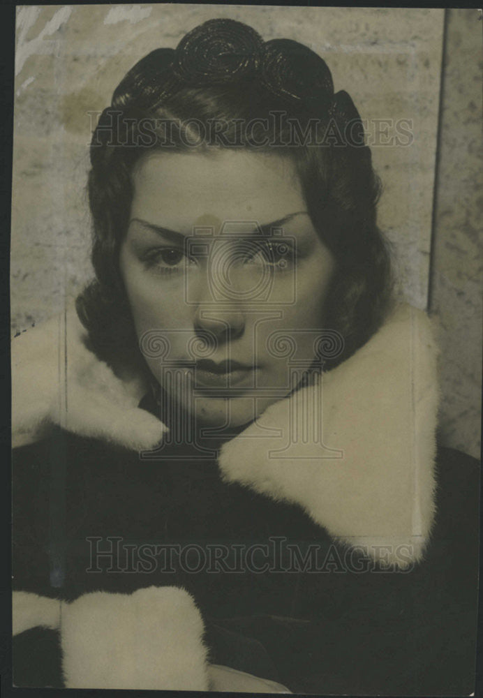 1935 Press Photo MRS. MARIE AUSTIN WIFE BRUNO - Historic Images