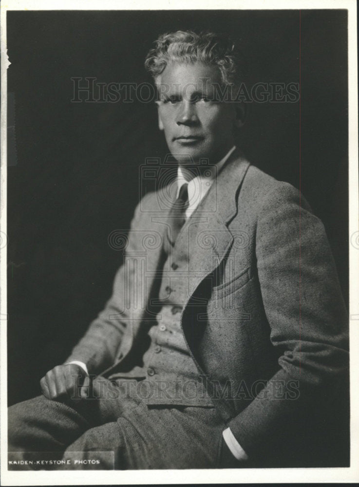 1936 Press Photo Stuart Chase - Historic Images