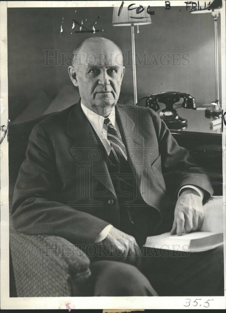 1934 Press Photo William Wallace MacDowell American Minister Ireland - Historic Images