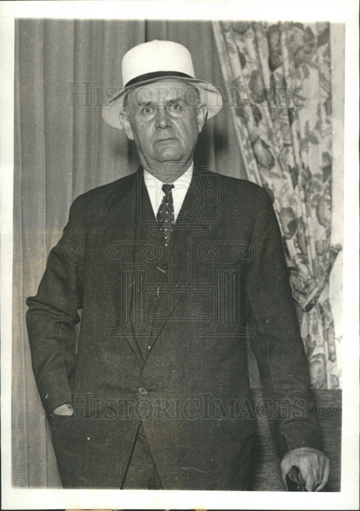 1933 Press Photo William Wallace McDowell Minister Irish Free State Roosevelt - Historic Images