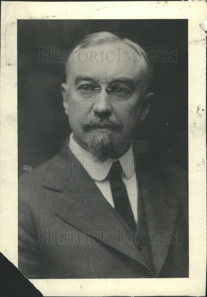 Press Photo Dr. Clarence True Wilson Corresponding Secretary Board Temperance - Historic Images