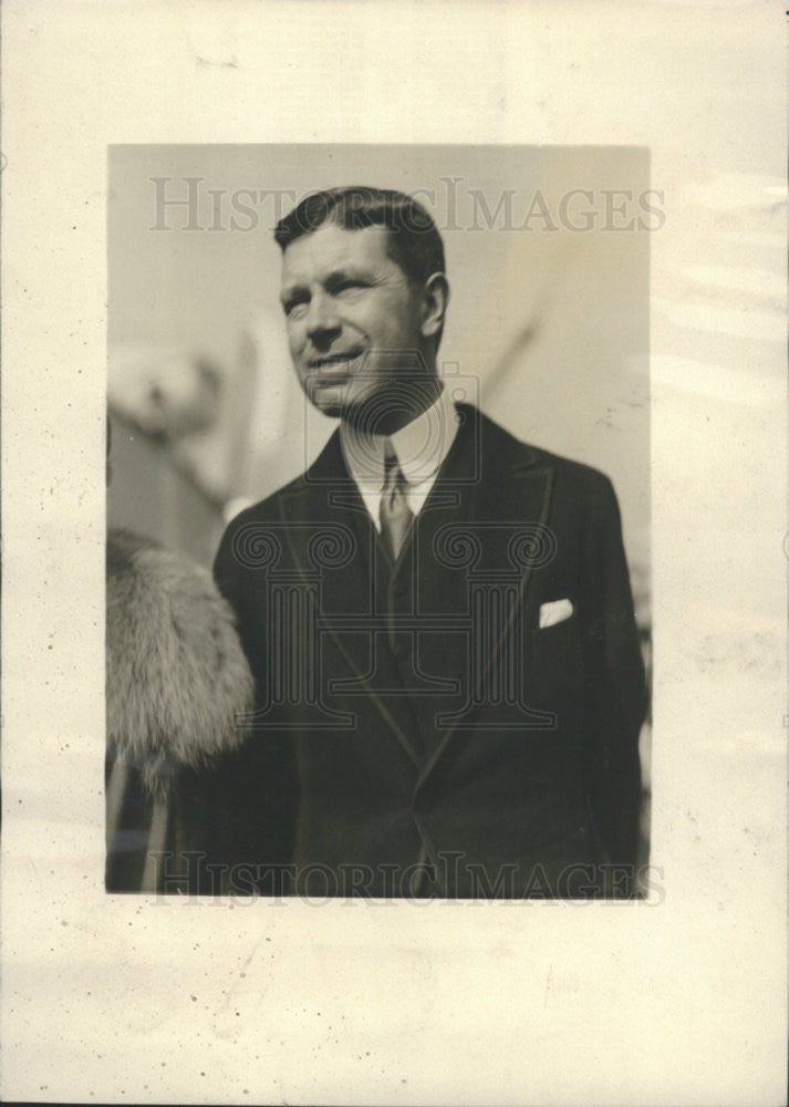 1956 Press Photo Crown Prince Of Sweden - Historic Images