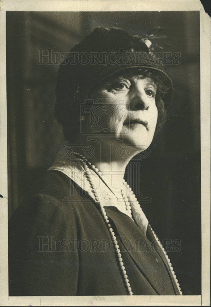 1924 Press Photo Mrs Jules F Bache Must Pay $26,000 Duty Payment On Goods - Historic Images