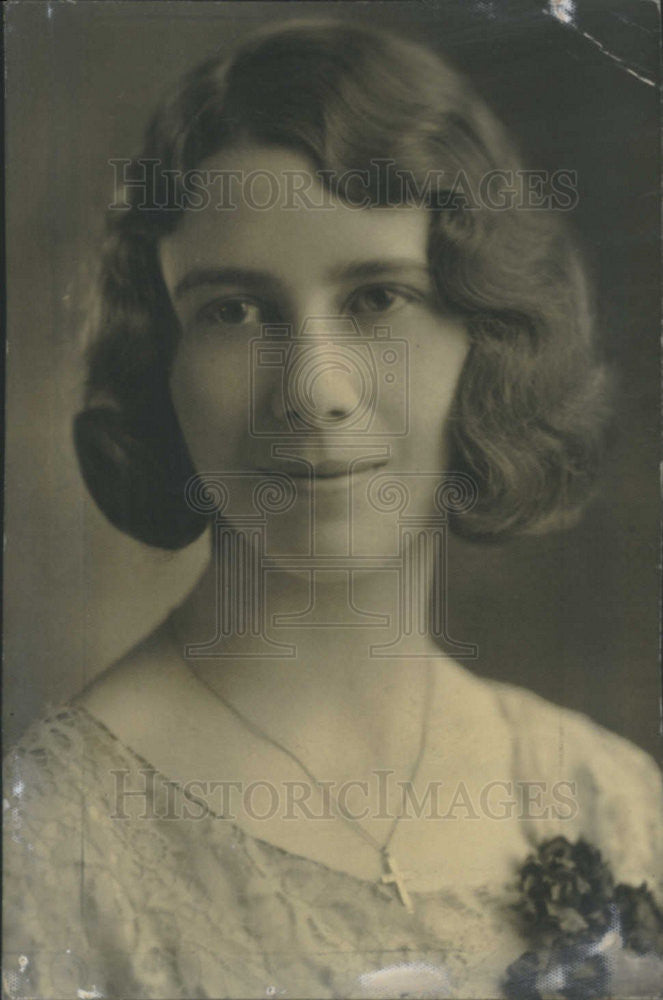 1929 Press Photo Woman named Blanche - Historic Images