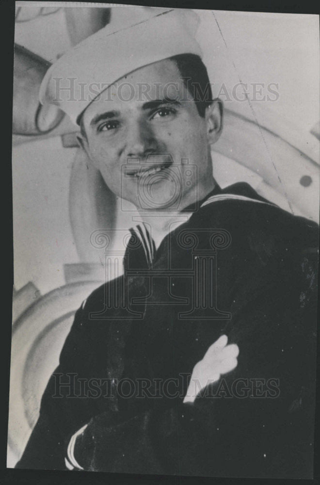 1949 Press Photo John Hvasta US Navy Czechoslovakia Court Sentence Imprisonment - Historic Images