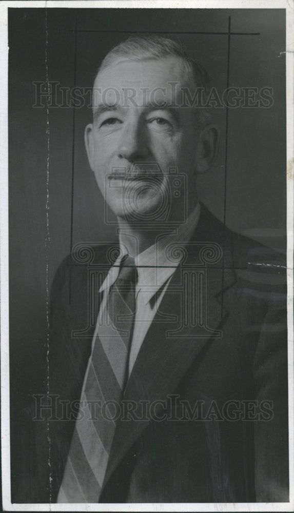 1942 Press Photo Edward M. Hunter Denver American Legion Chairman Game Committee - Historic Images