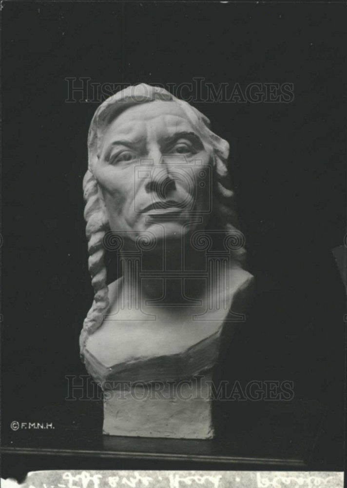 Undated Press Photo Sioux North America Hoffman Field Museum Natural History - Historic Images