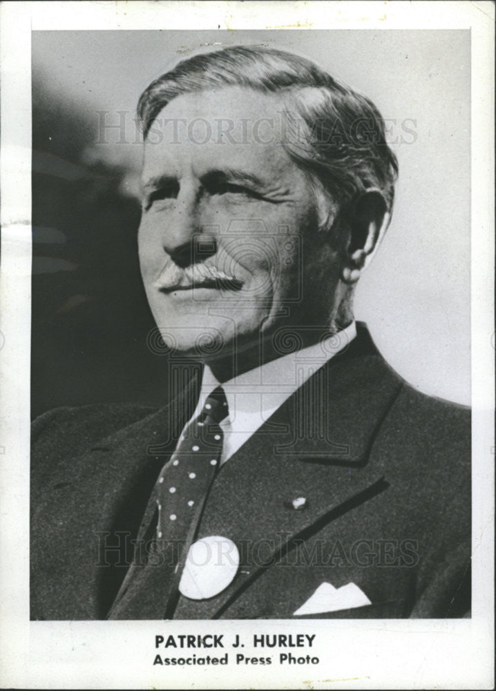 1943 Press Photo General Patrick Hurley - Historic Images