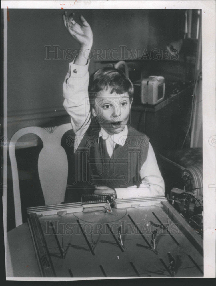 1955 Press Photo Crown Prince Carl Gustaf of Sweden - Historic Images