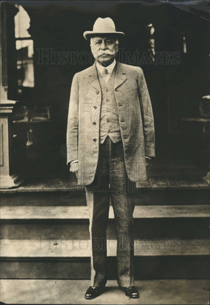 1913 Press Photo Admiral George Dewey Elmwood Court Inn Battle Manila Bay - Historic Images