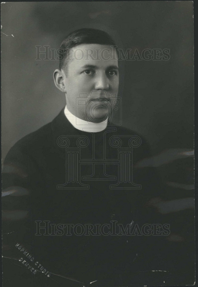 1935 Press Photo Dean Benjamin Dagwell St. John&#39;s Episcopal Election Colorado - Historic Images