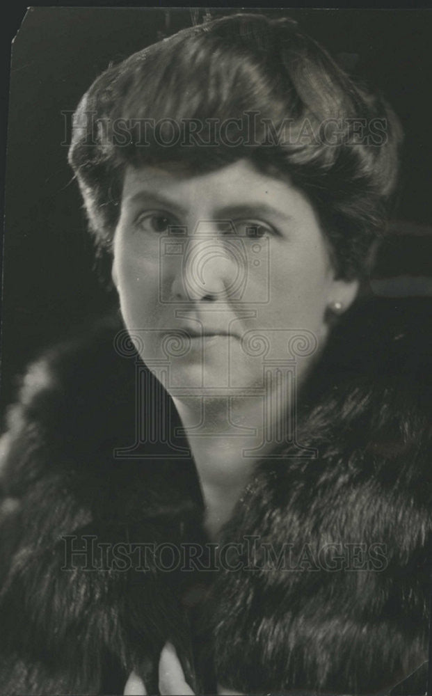1929 Press Photo Mrs. Arthur M. Hyde Missouri Governor Wife Portrait - Historic Images
