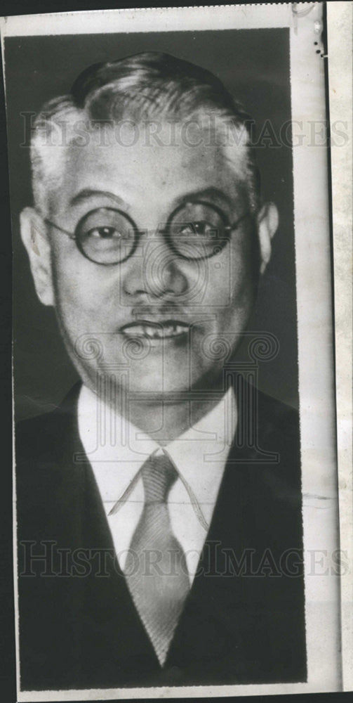 1945 Press Photo HACHIRO ARITA JAPANESE POLITICIAN DIPLOMAT - Historic Images