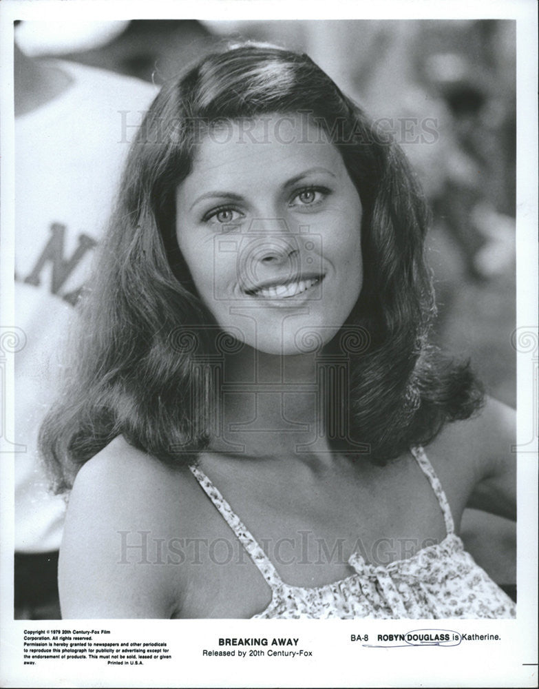 1979 Press Photo Robyn Douglas Actress Breaking Away Movie Film Drama - Historic Images