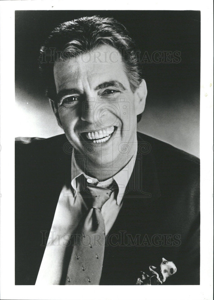 1996 Press Photo Singer Morton Downey Jr - Historic Images