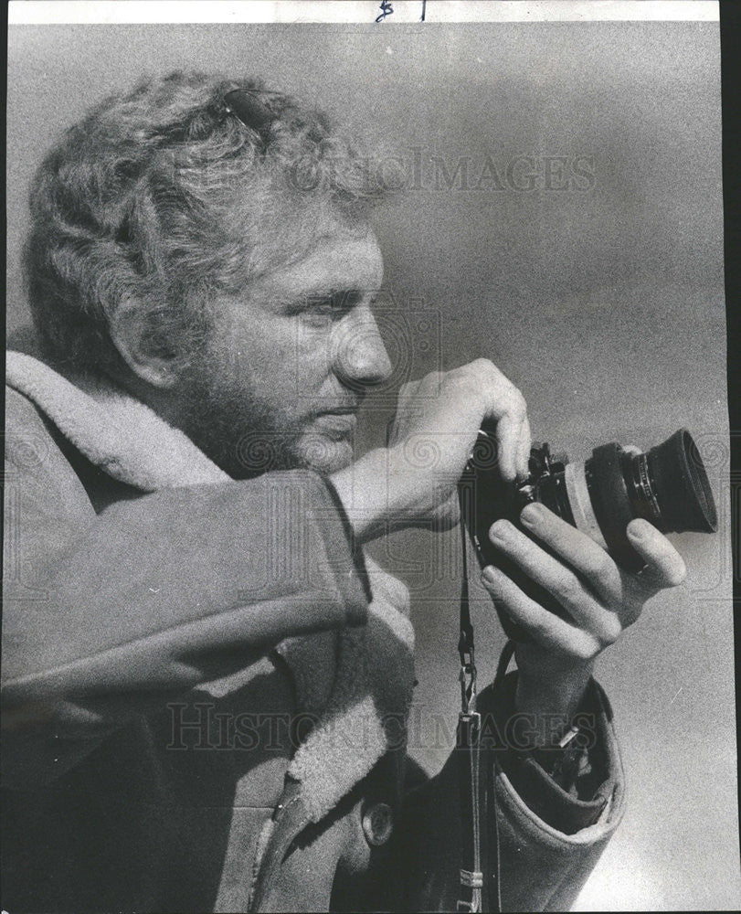 1974 Press Photo Peter Douglas, Photographer, Son of Kirk Douglas - Historic Images
