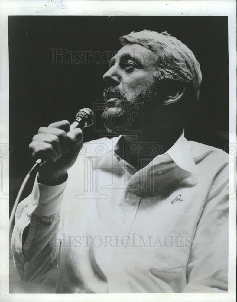 1976 Press Photo Author,Rod McKuen - Historic Images