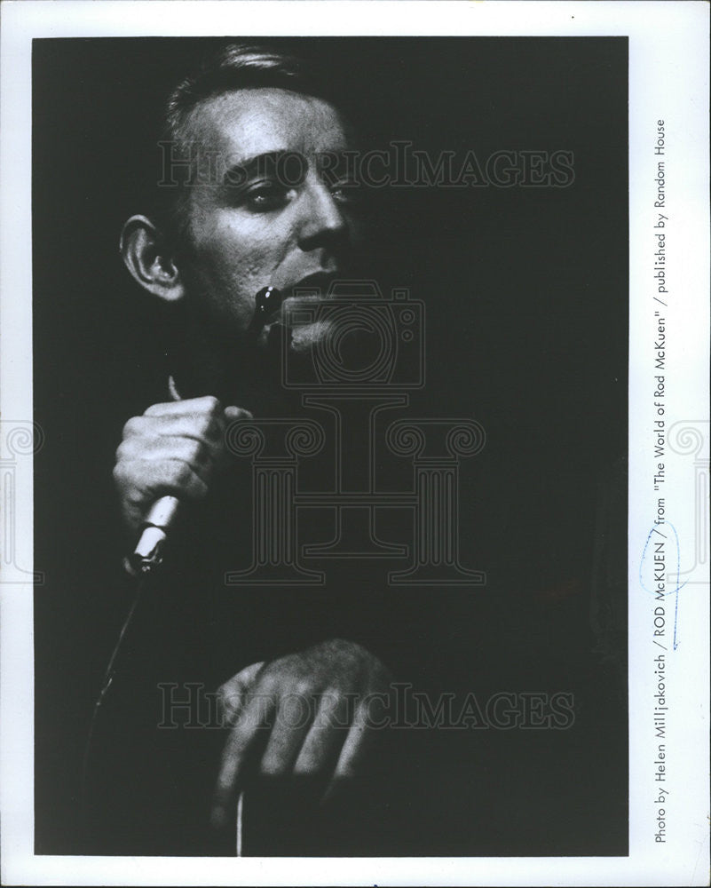 1989 Press Photo World of Rod McKuen - Historic Images