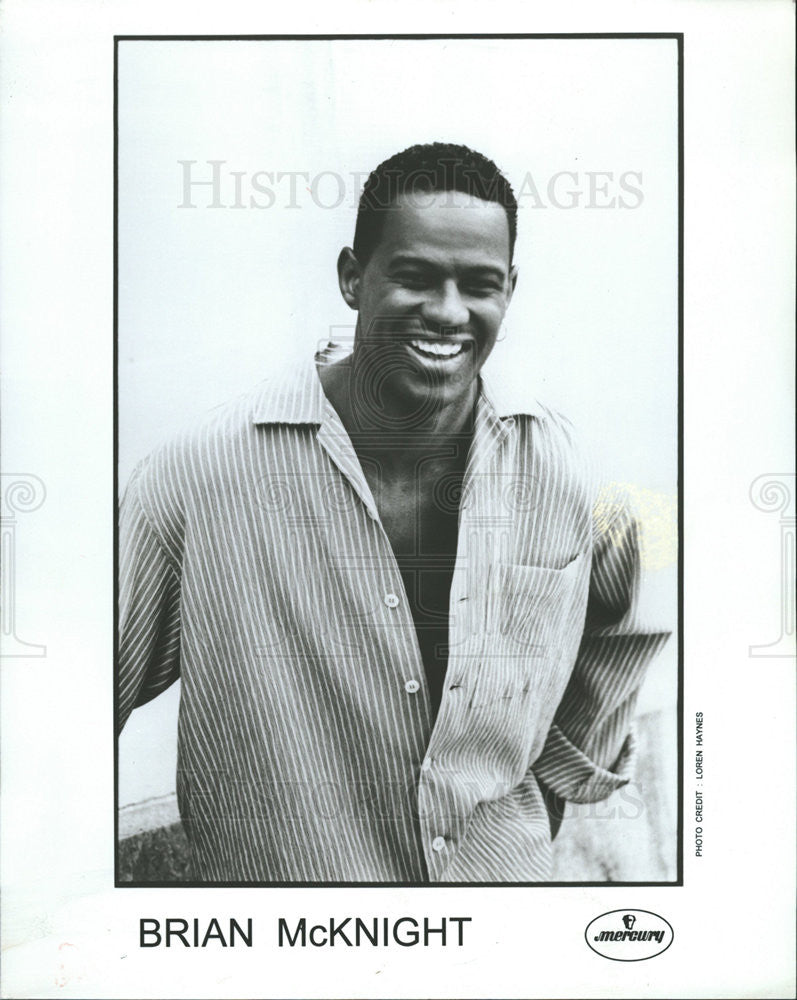 Undated Press Photo Brian McKnight - Historic Images