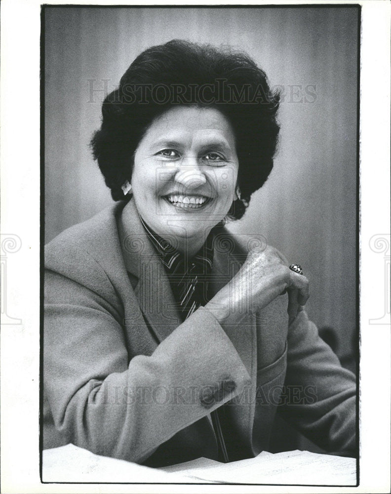 Press Photo Helen McLane,executive - Historic Images