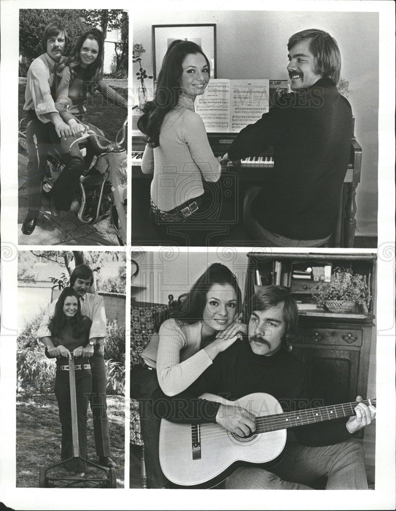 1972 Press Photo Actors Alice Johnson and Carl B McLaughlin Jr - Historic Images