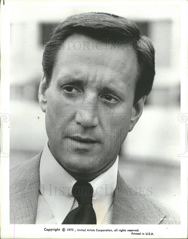 1973 Press Photo Roy Scheider is Lenny a Professional Killer Hired - Historic Images