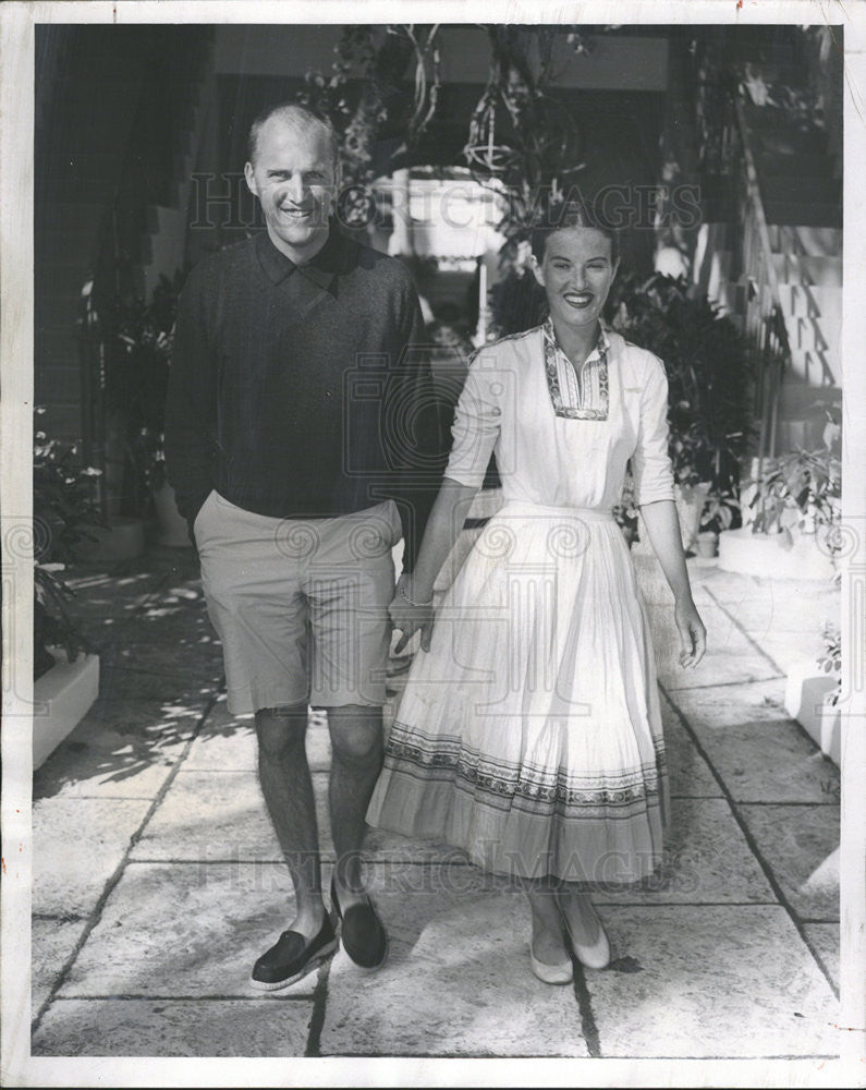 1956 Press Photo Franklin Rich - Historic Images