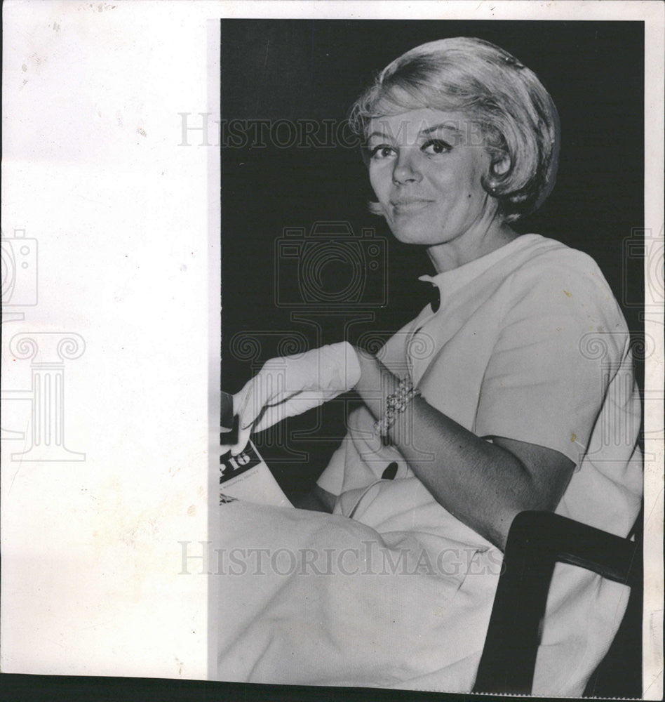 1962 Press Photo Actress Sheree North in Los Angeles Court - Historic Images