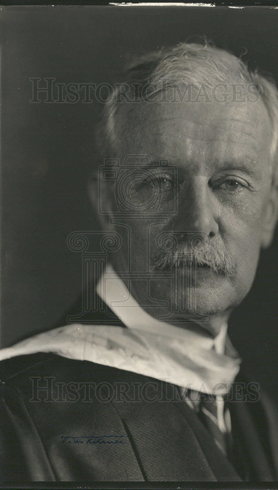 1932 Press Photo Dr T Tertius Noble Organist Choirmaster St Thomas Church - Historic Images