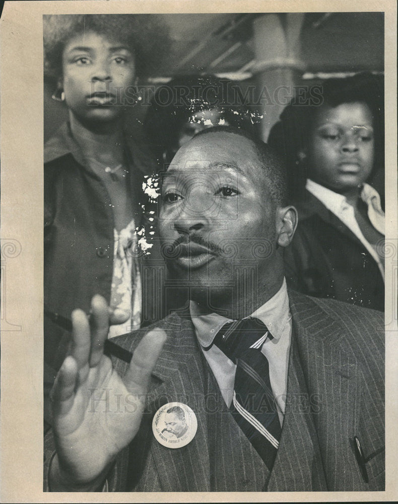 1976 Press Photo Reverend C.H. Turner - Historic Images