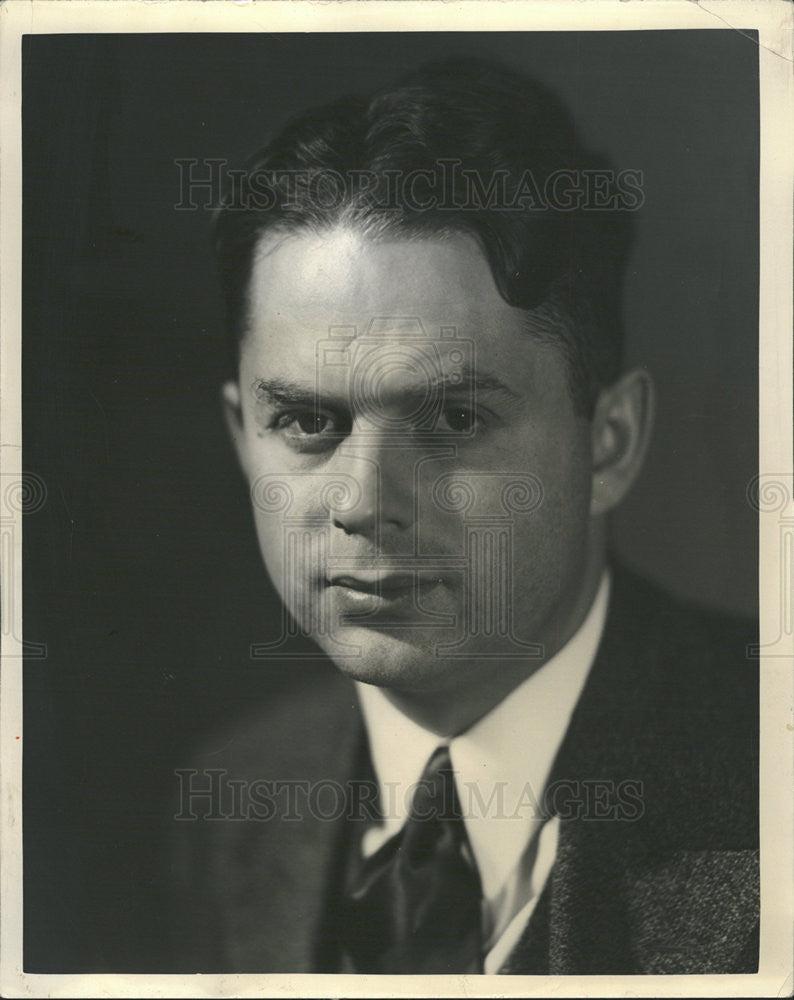 1960 Press Photo Sterling North American Author Writer - Historic Images