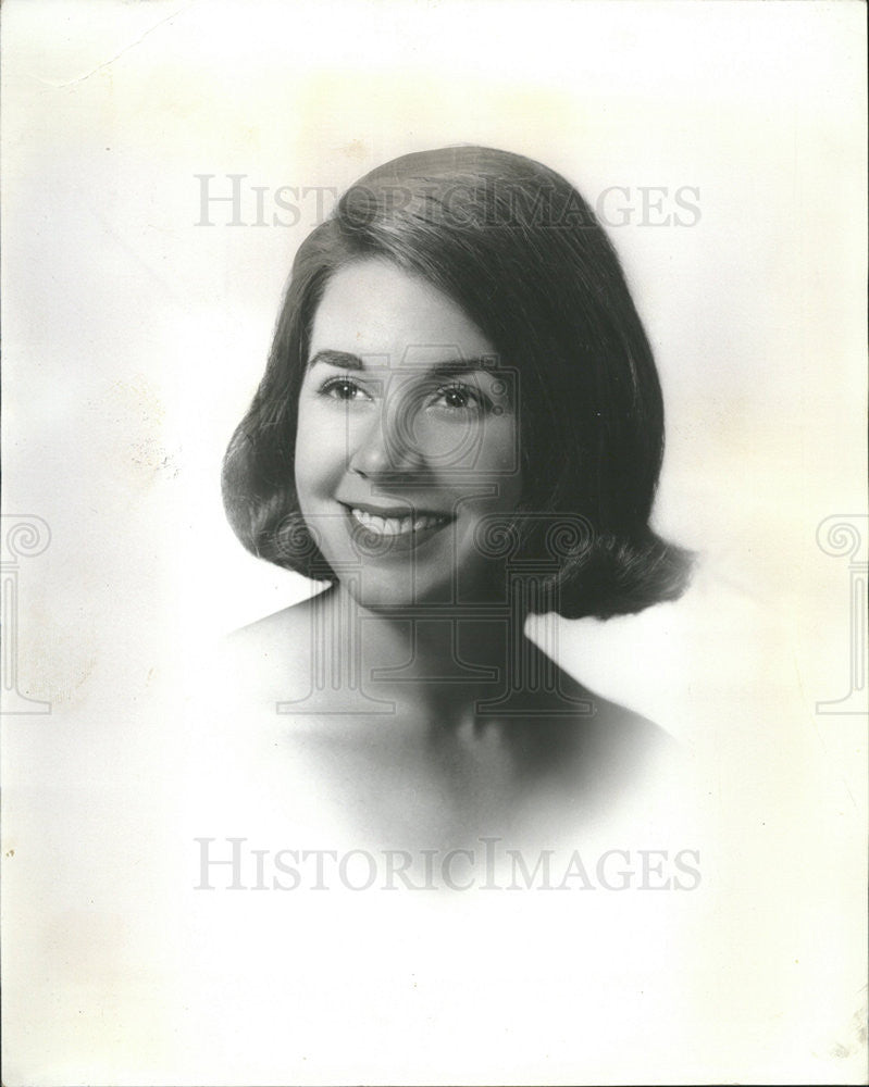 1965 Press Photo Bride To Be Miss Judy Lynne Nelson - Historic Images