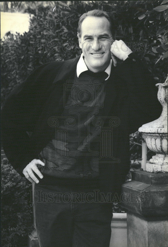 1989 Press Photo Craig Nelson, "Coach" and "Drug Wars" - Historic Images