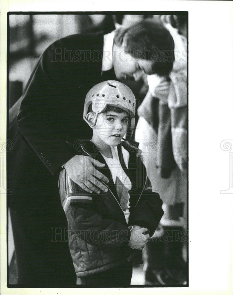 1985 Press Photo Danny Nelson Personal Injury Settlement Trail - Historic Images