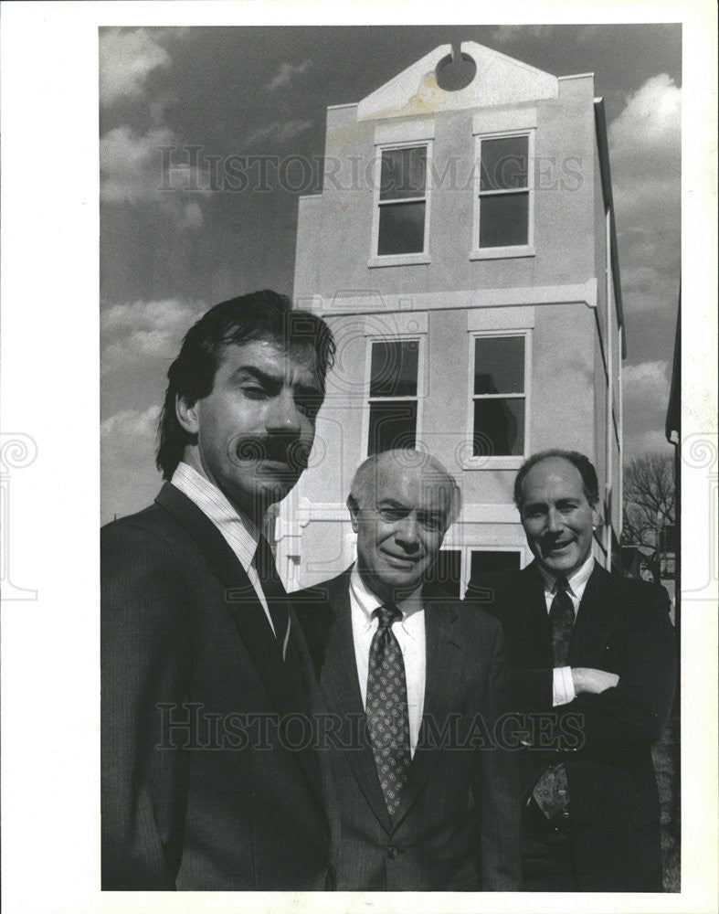 1990 Press Photo Modular House Built of Lightweight Prefabricated Concrete - Historic Images