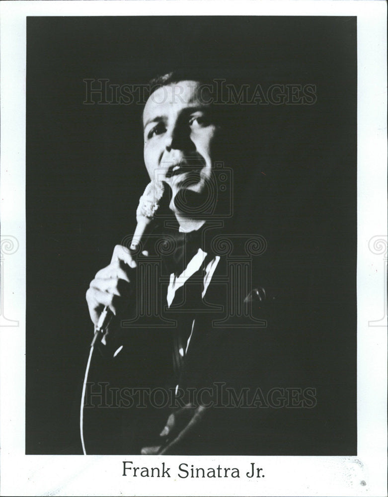 1984 Press Photo Frank Sinatra Jr,singer - Historic Images