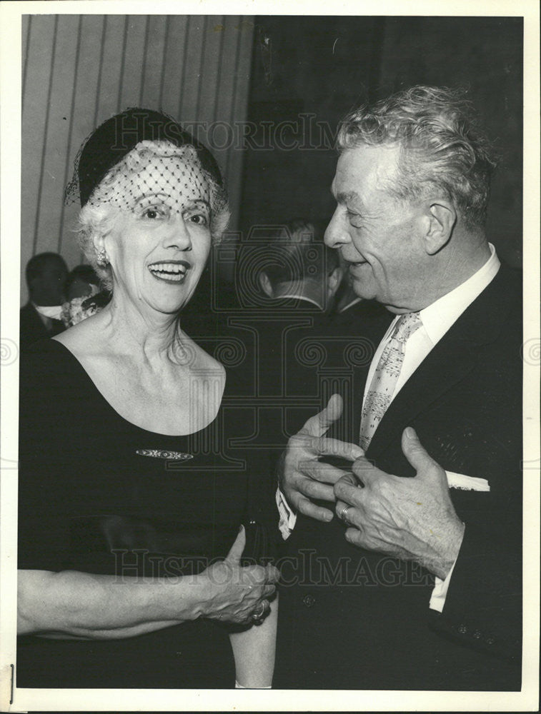 1959 Press Photo Congresswoman Edna Simpson, Republican Senator Everett Dirksen - Historic Images