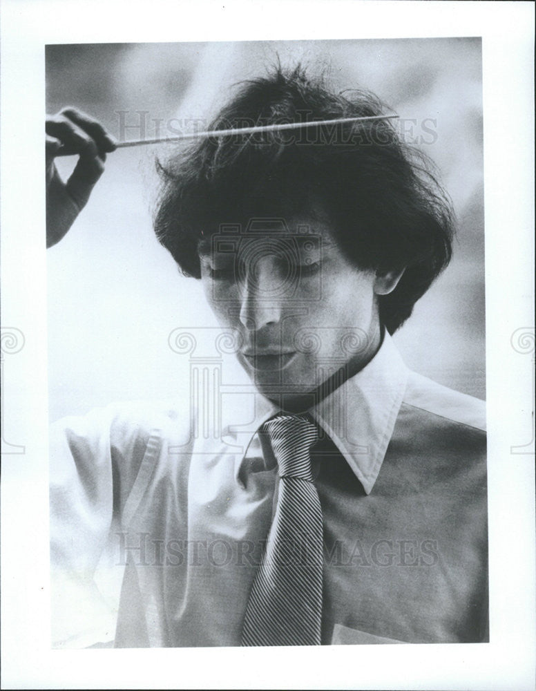 1991 Press Photo Michael Tilson Thomas Ravinia Festival Association Chicago - Historic Images