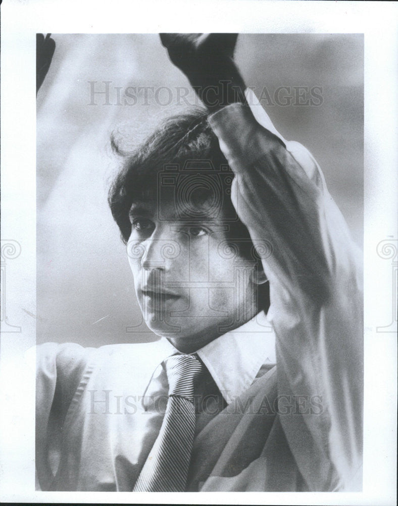 1984 Press Photo Michael Tilson Thomas Chicago Symphony Ravinia Festival - Historic Images