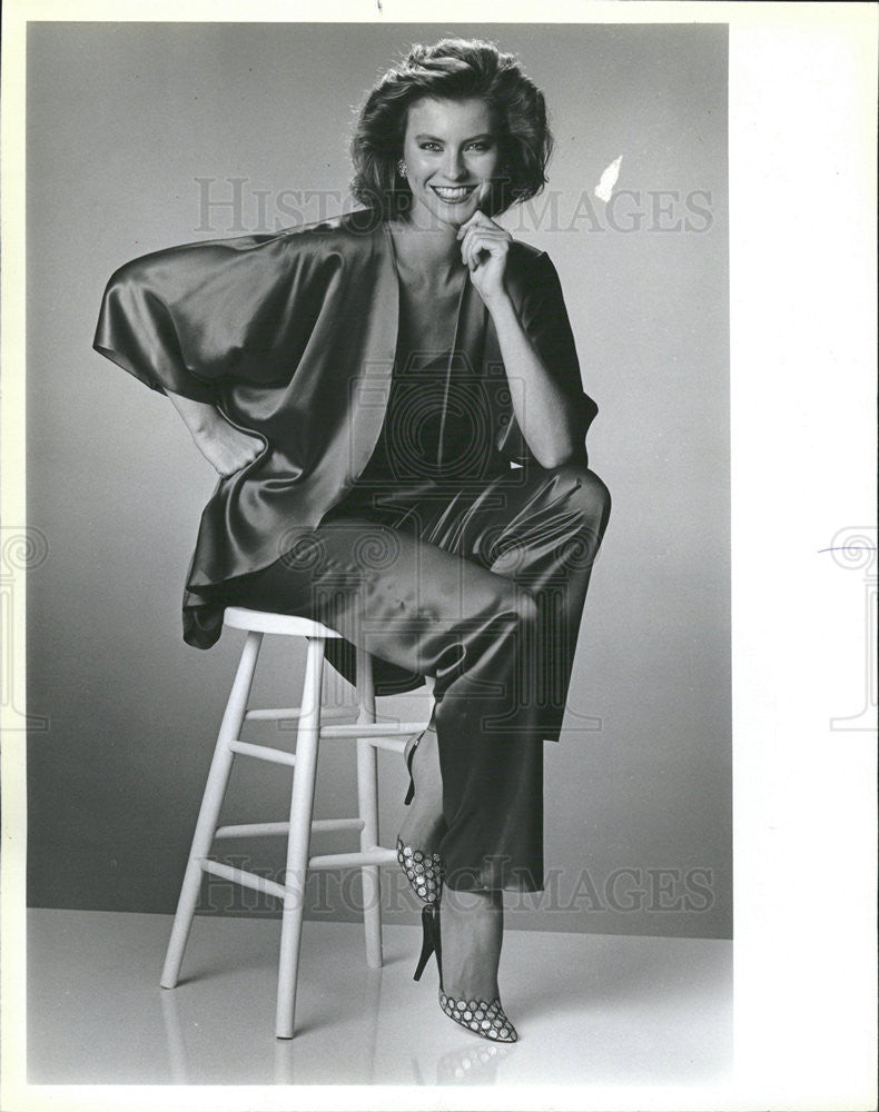 1984 Press Photo Michelle Pruitt Model Former Dancer George Balanchine&#39;s School - Historic Images