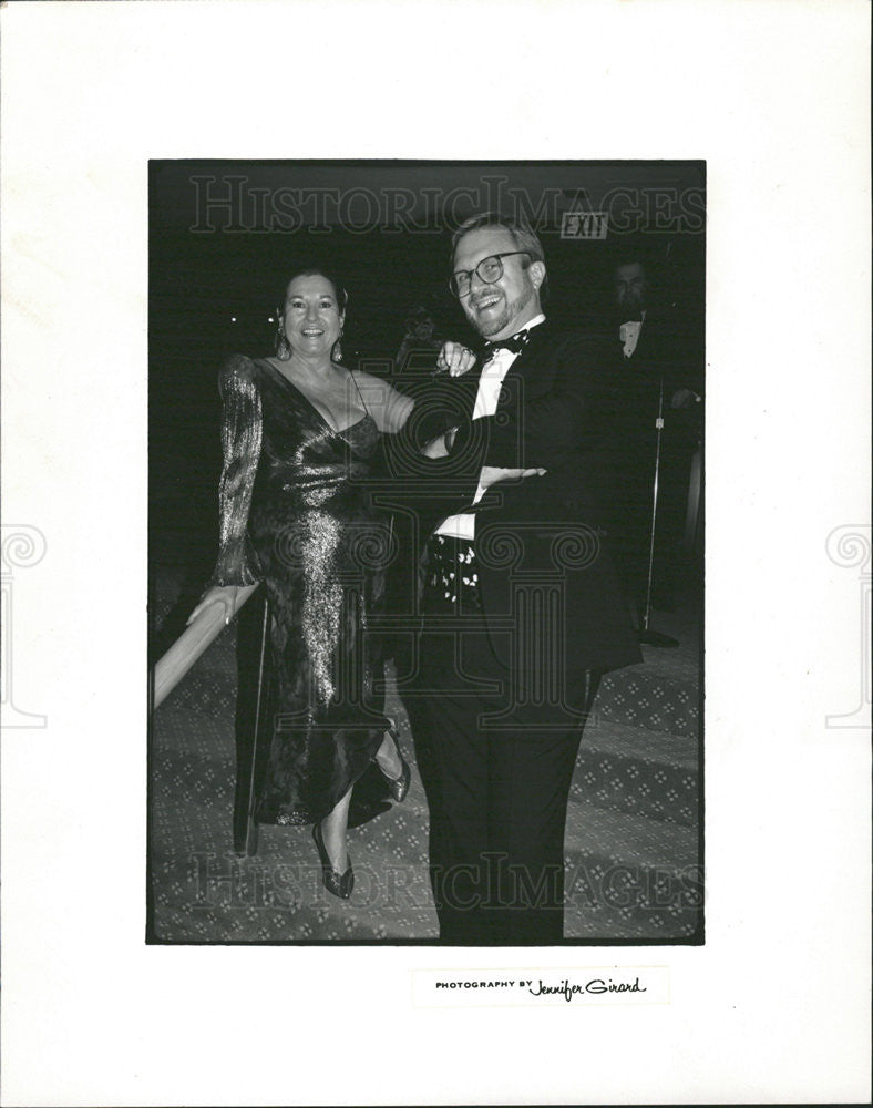 1991 Press Photo Mark Tiarks Chicago Opera Theater General Manager - Historic Images