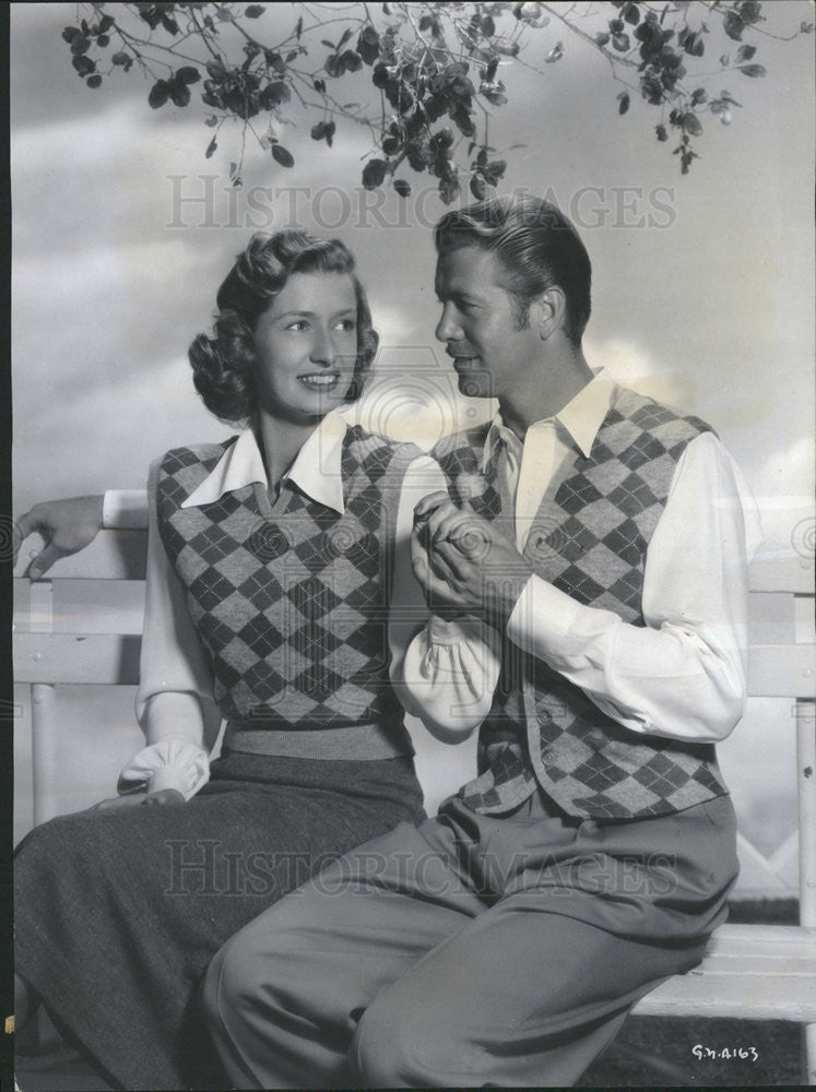 1952 Press Photo Dancing Star Gene Nelson and Miriam Nelson - Historic Images