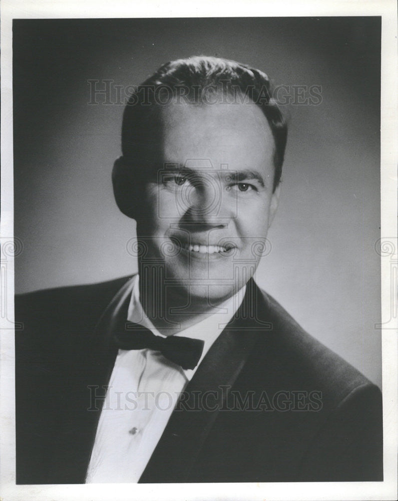 1965 Press Photo Howard Nelson Opera Singer Lyric Opera Chicago Il Trovatore - Historic Images