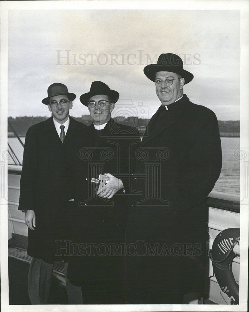 1960 Press Photo Reverend John P. Reidy St. Rite Church Francis Fenton  Kevin - Historic Images