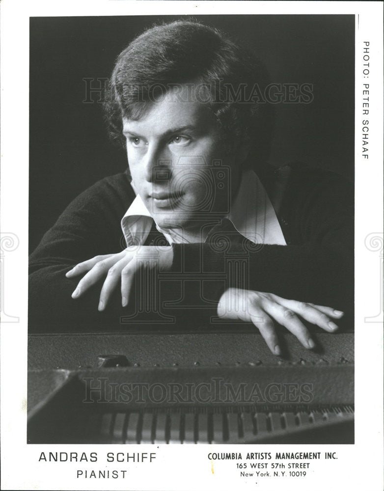 Press Photo Pianist Andras Schiff - Historic Images