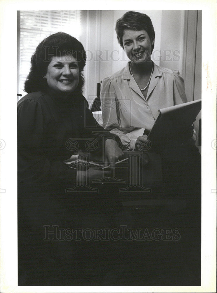 1985 Press Photo Antoinette Saunders Child Psychologist - Historic Images