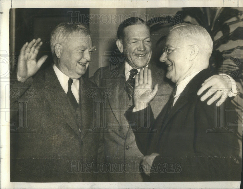 1938 Press Photo Alfred E Reames American Attorney Politician Oregon Senator - Historic Images