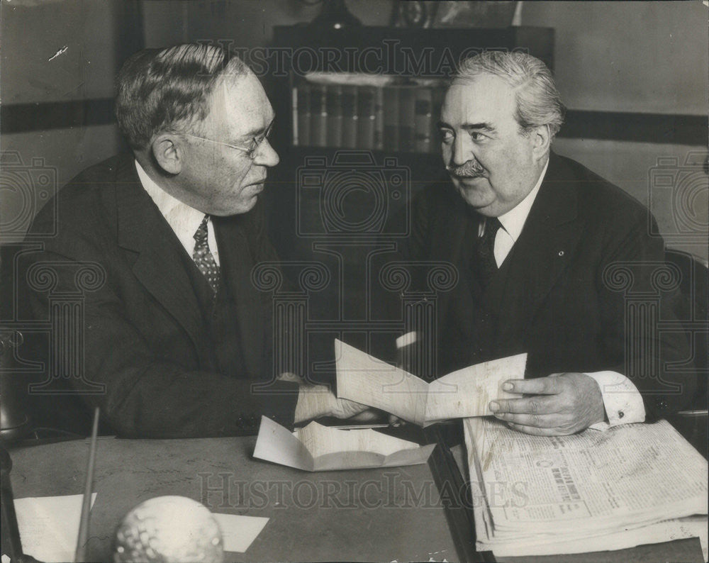 1929 Press Photo George Rector Restaurantur Founder Rectors New York Chicago - Historic Images