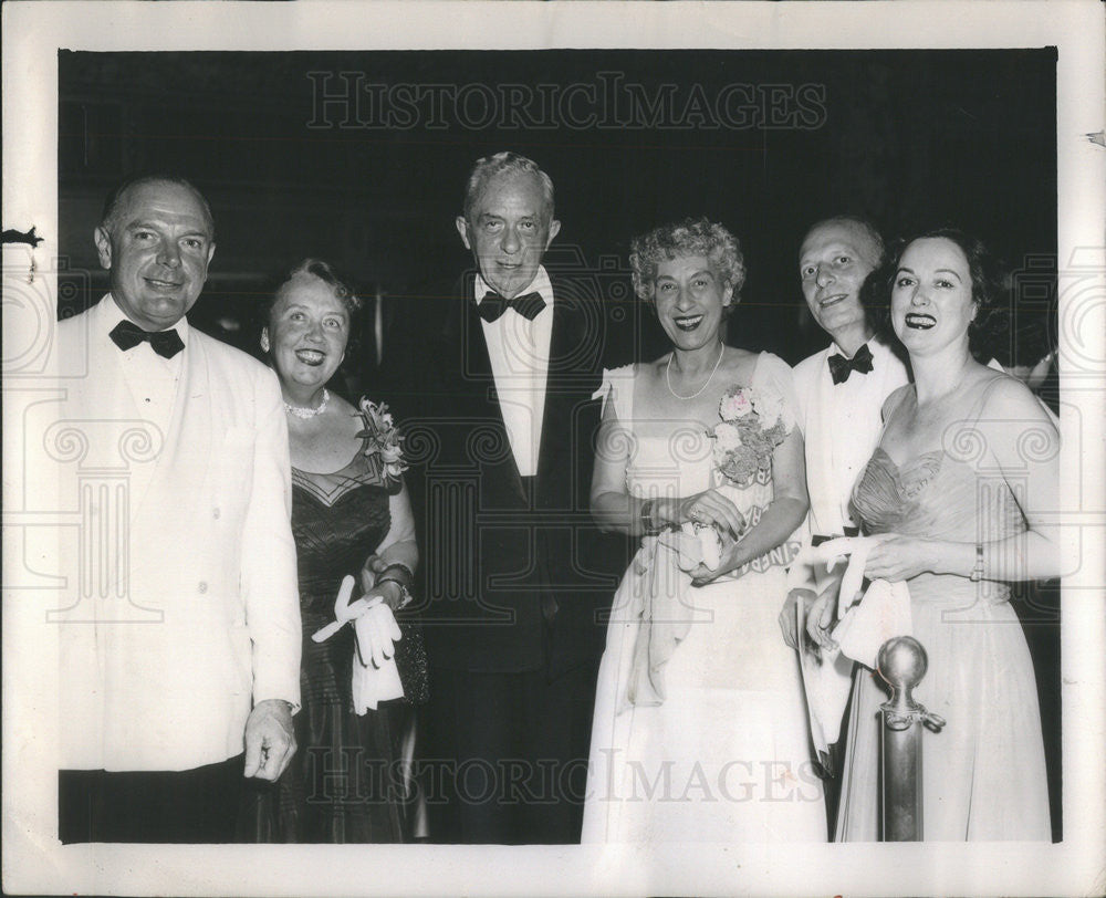 1953 Press Photo Philip Reddy Chicago Society - Historic Images